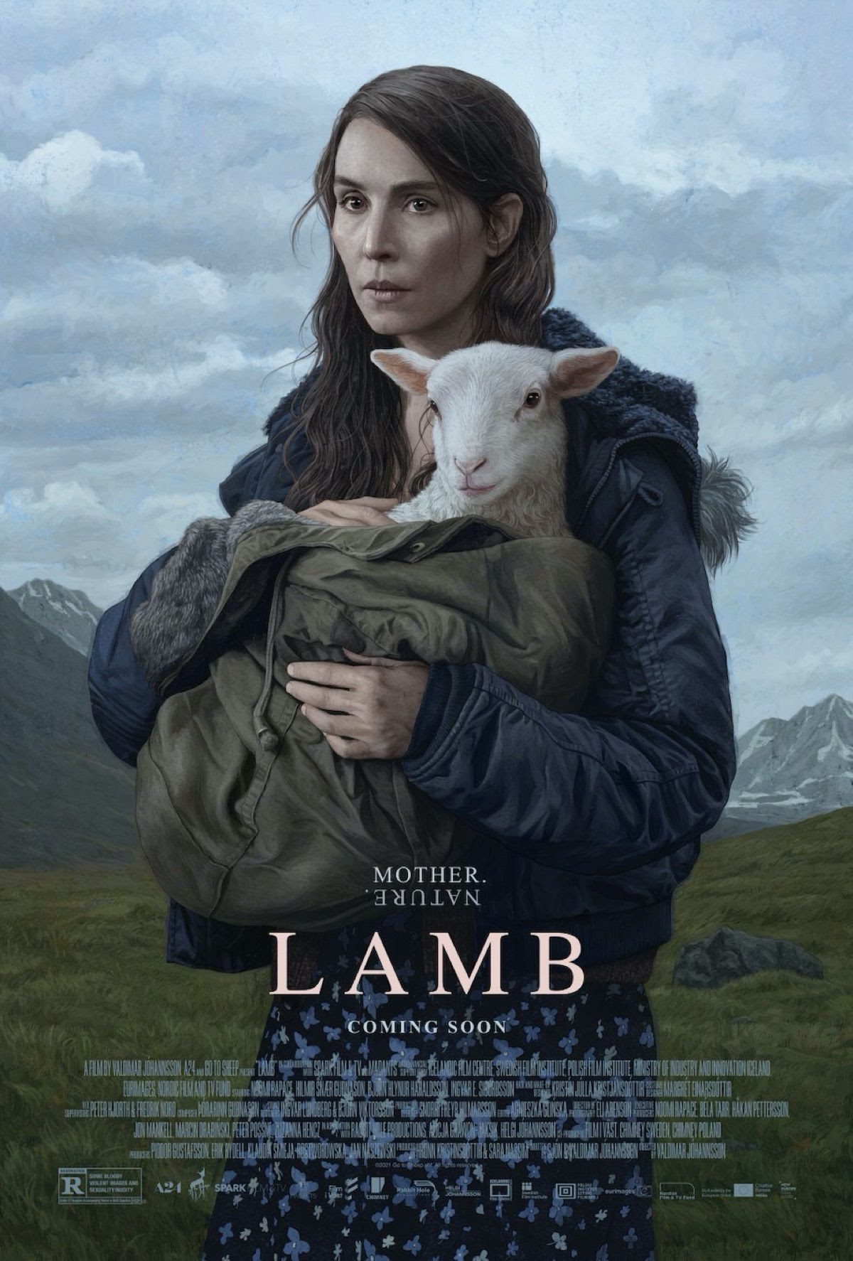 Lamb movie review poster (Courtesy of A24)