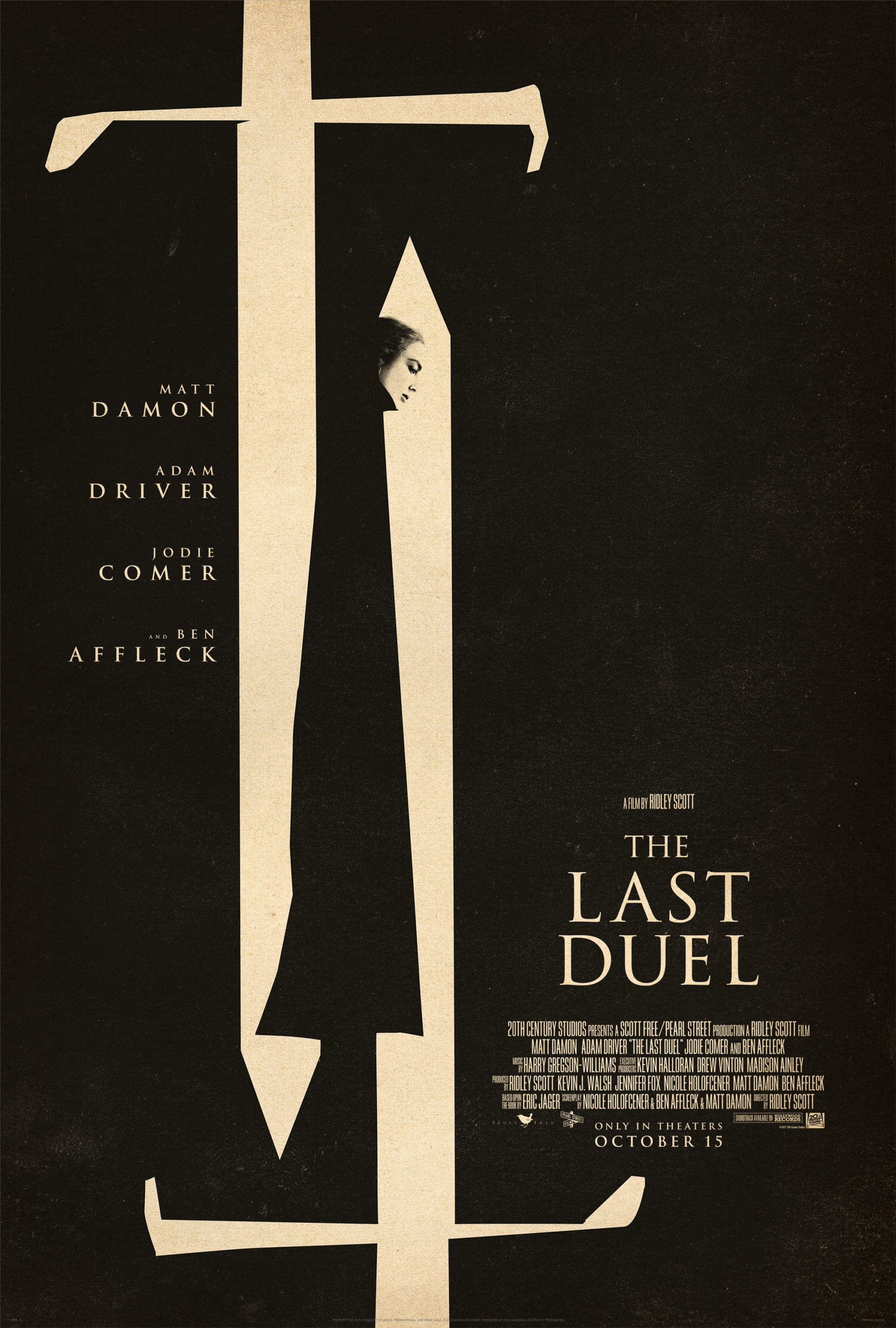 The Last Duel poster (Courtesy of 20th Century Studios)