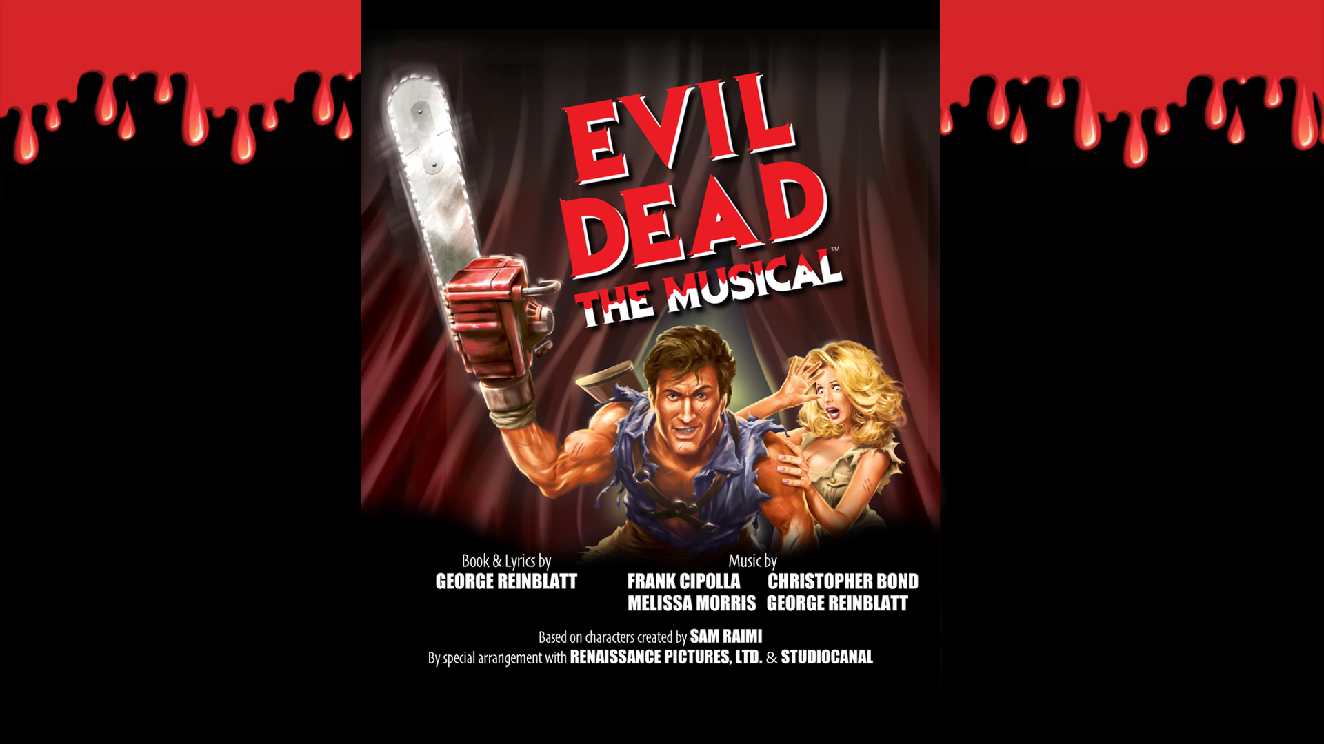 Evil Dead the Musical (Image owned by https://evildeadthemusical.com)